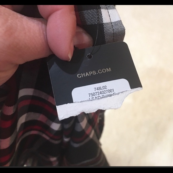 Chaps Long Sleeve Button Down Shirt men XL NWT - Picture 5 of 5